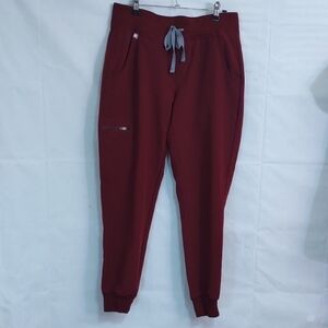 Figs Zamora Jogger - Burgundy